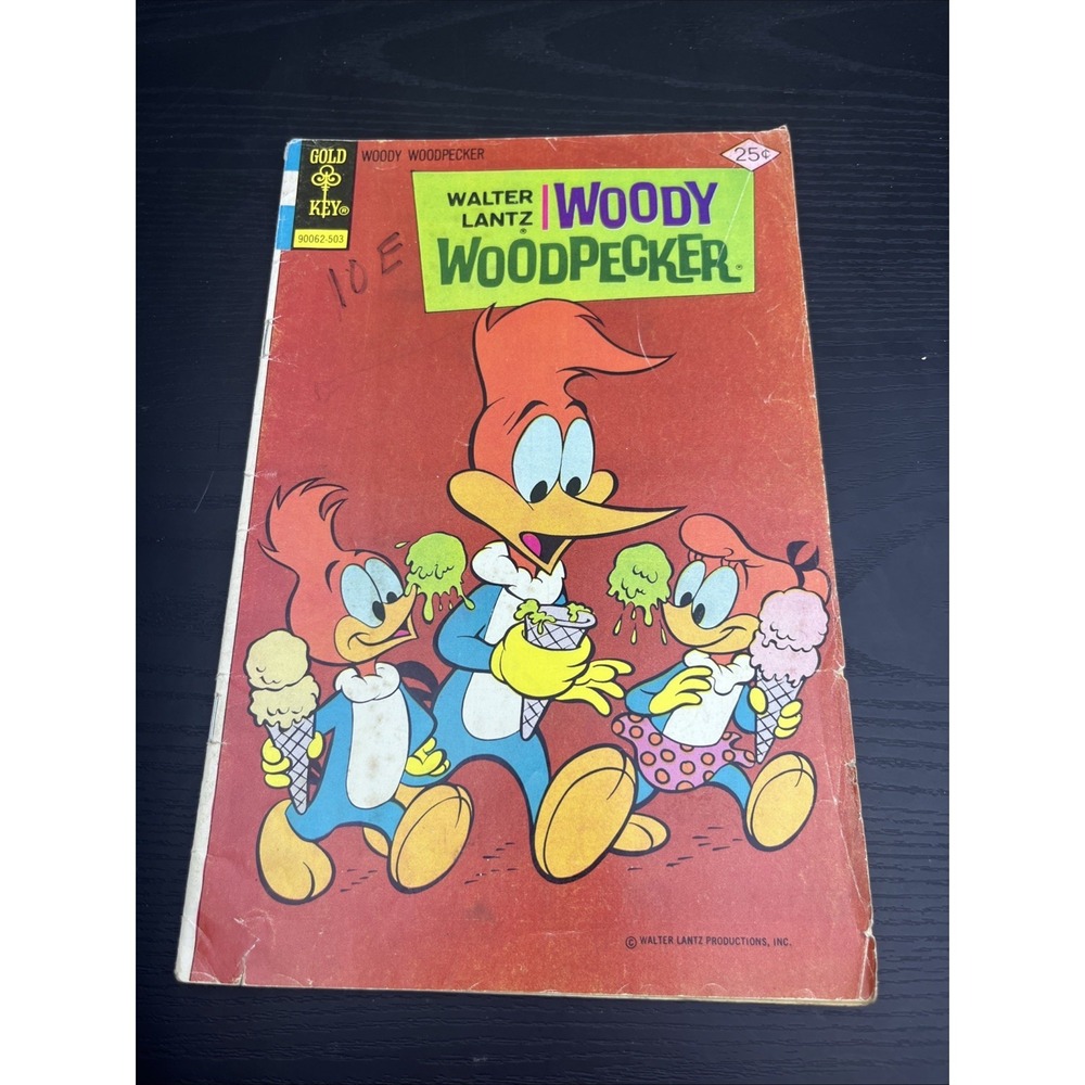 Woody Woodpecker #142 Gold Key Comics March 1975 Bronze Age Comic